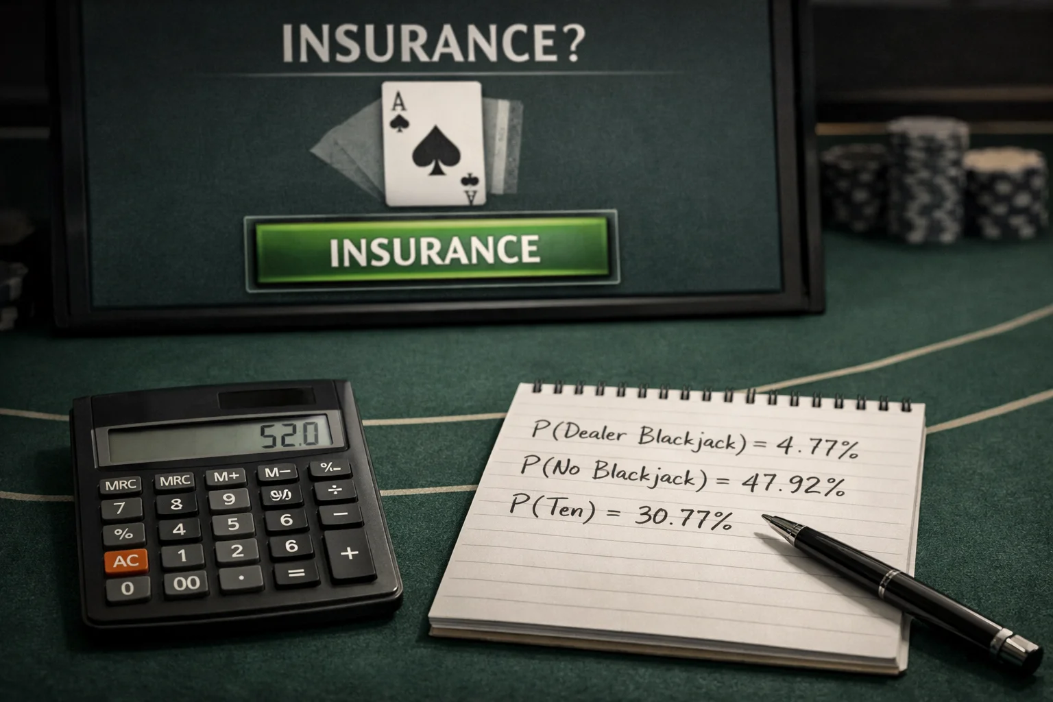 Errores de principiantes en el blackjack online